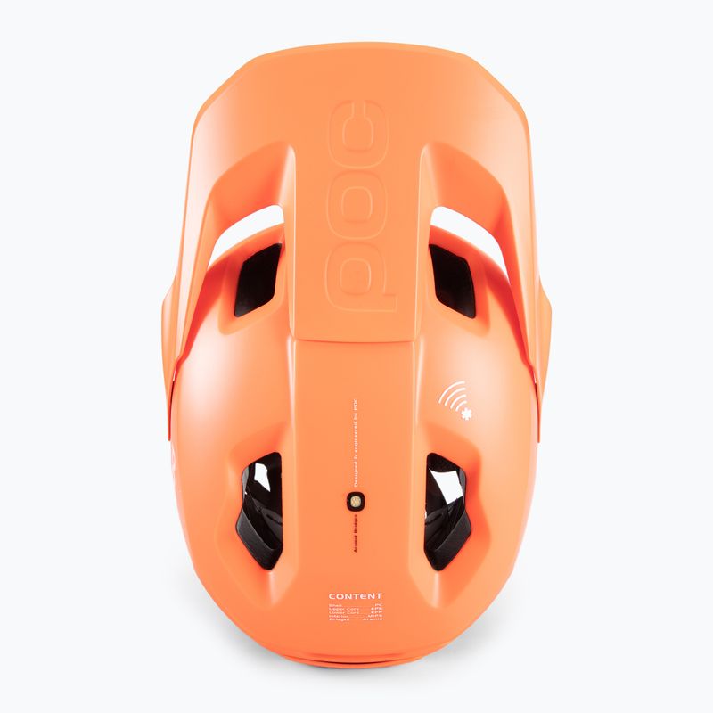 Cyklistická přilba POC Otocon Race MIPS fluorescent orange avip/uranium black matt 6