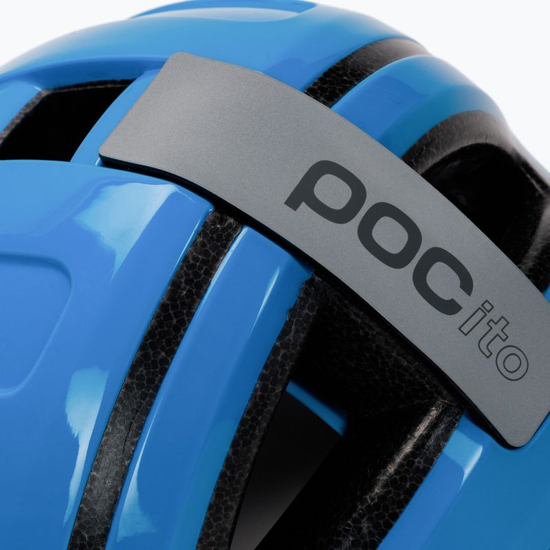 Dětská cyklistická přilba POC POCito Omne MIPS fluorescent blue 7