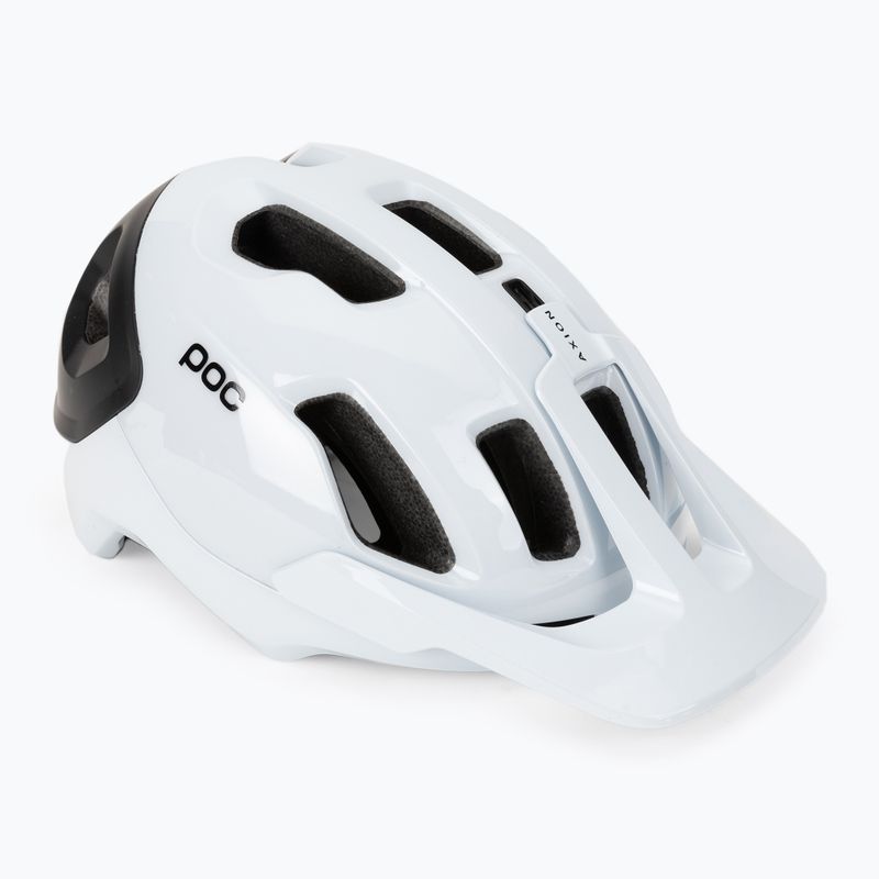 Cyklistická přilba POC Axion Race MIPS hydrogen white/uranium black matt