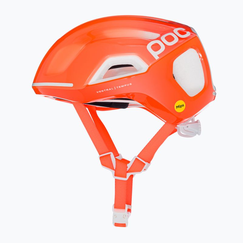 Cyklistická helma POC Ventral Tempus MIPS fluorescenční oranžová avip 5
