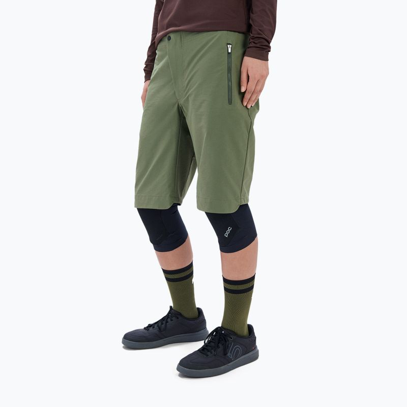 Dámské cyklistické šortky POC Essential Enduro epidote green