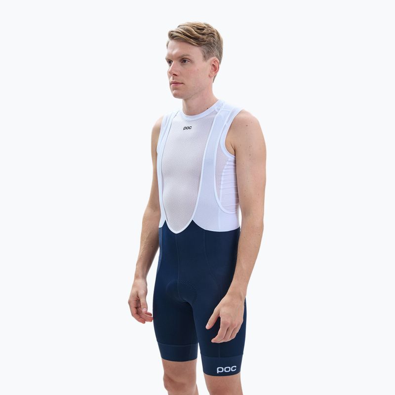 Pánské cyklistické šortky POC Pure VPDs Bib Shorts turmaline navy 3