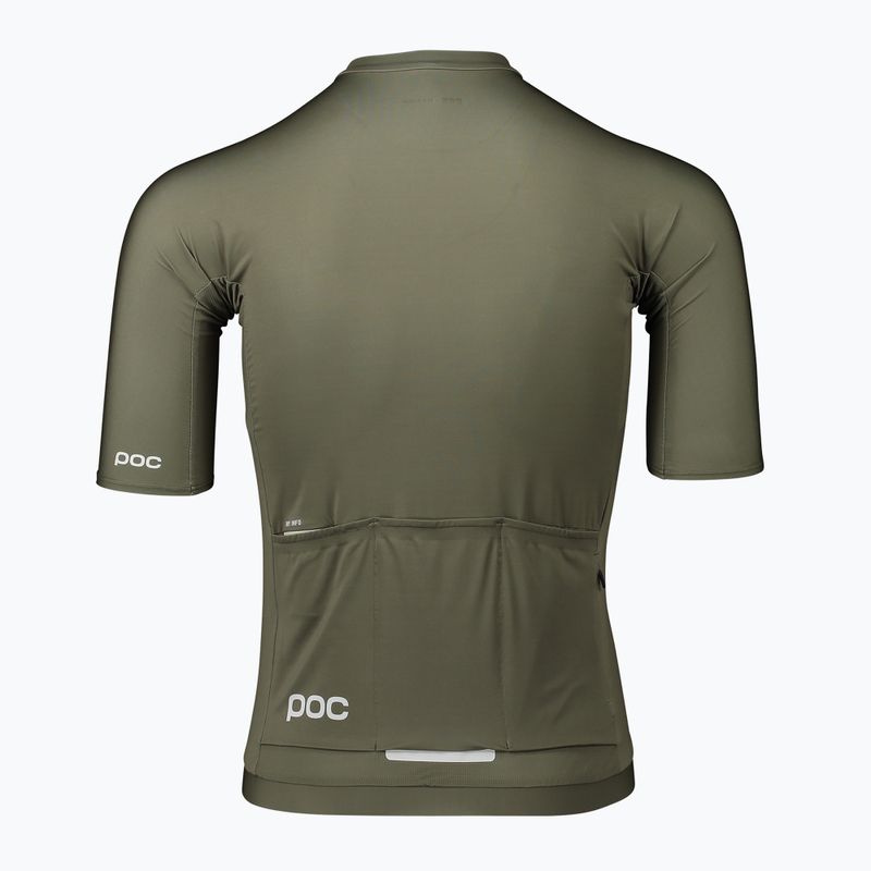 Pánský cyklistický dres POC Pristine epidote green 2