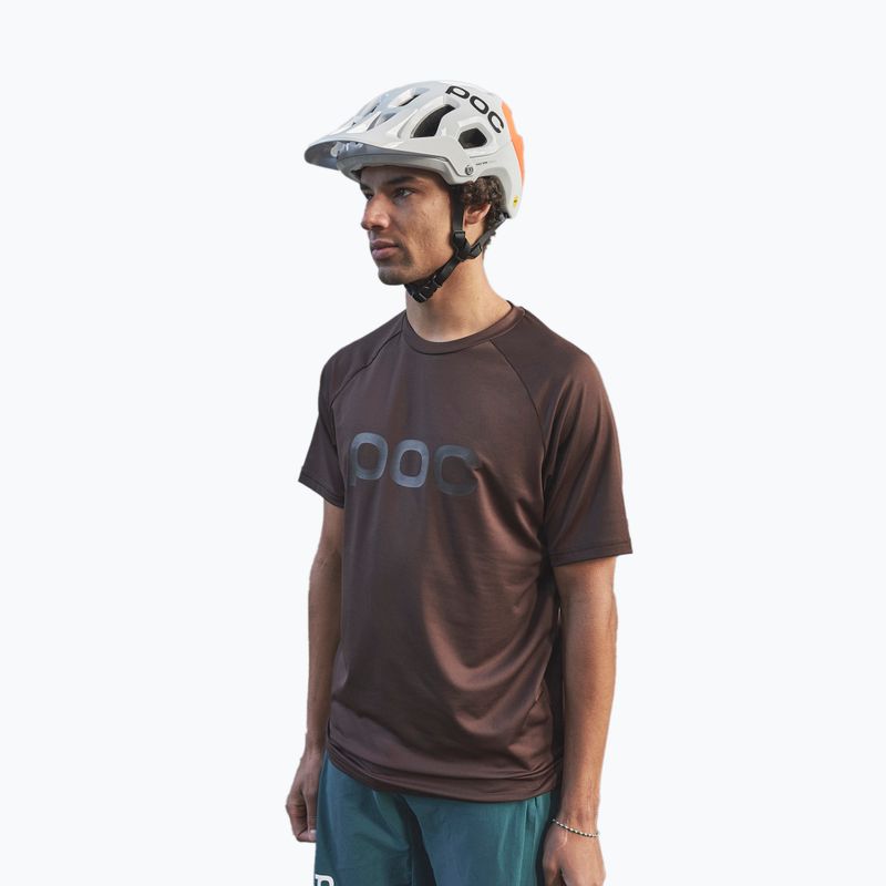 Pánský cyklistický dres POC Reform Enduro Tee axinite brown 2