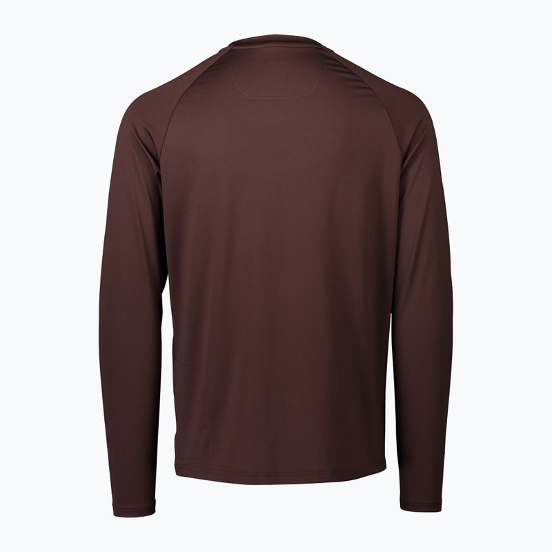 Pánské cyklistické oblečení s dlouhým rukávem POC Reform Enduro Jersey axinite brown 4