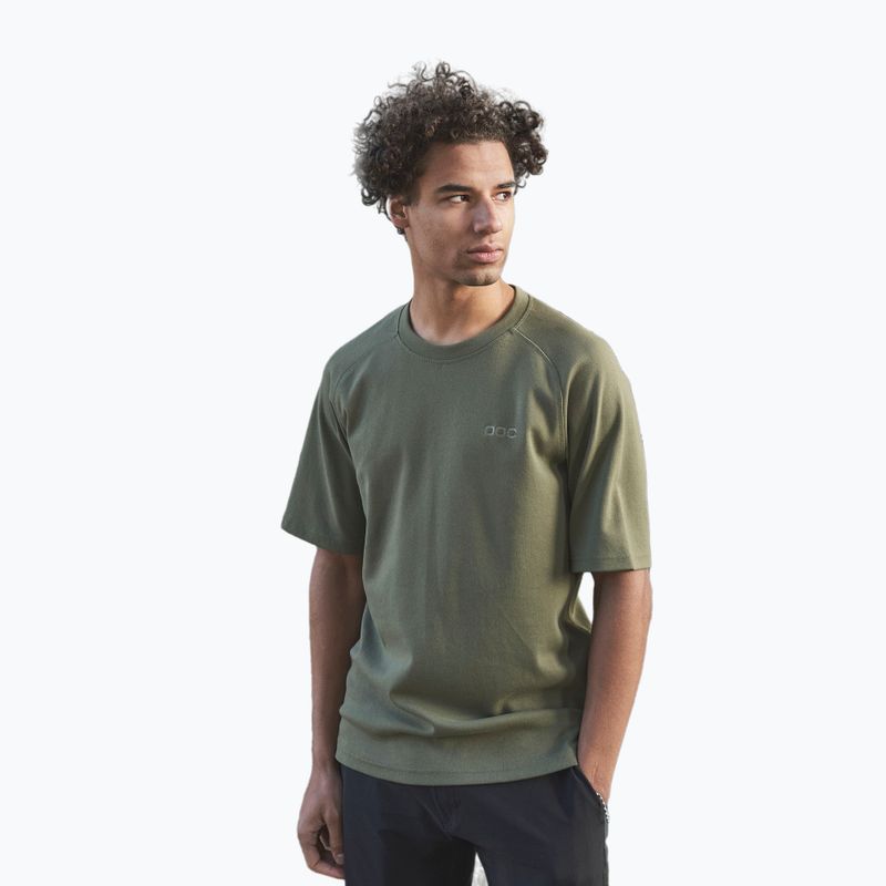 Pánské trekingové tričko POC Poise epidote green