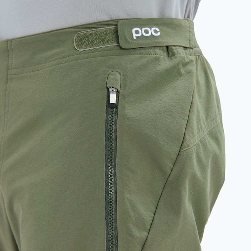 Pánské cyklistické šortky POC Essential Enduro epidote green 3