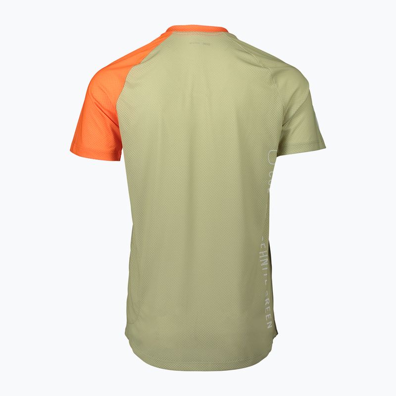 Pánský cyklistický dres POC MTB Pure prehnite green 2