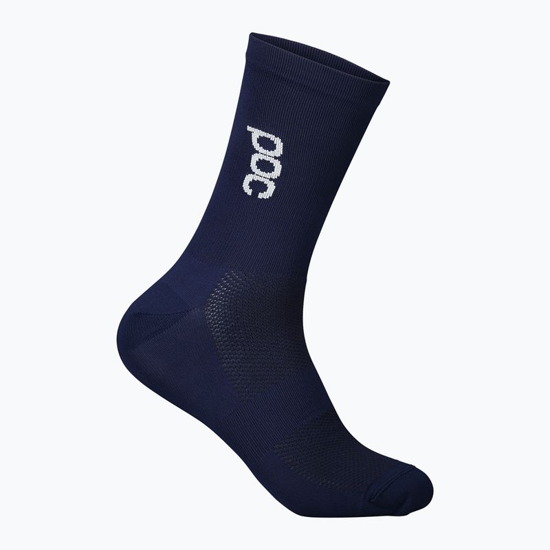 Cyklistické ponožky POC Soleus Lite Mid turmaline navy