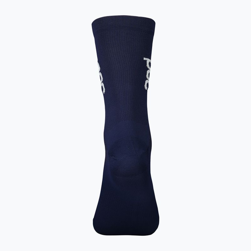 Cyklistické ponožky POC Soleus Lite Mid turmaline navy 2