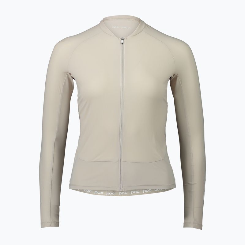 Dámské cyklistické oblečení s dlouhým rukávem POC Essential Road light sandstone beige
