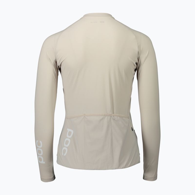 Dámské cyklistické oblečení s dlouhým rukávem POC Essential Road light sandstone beige 2