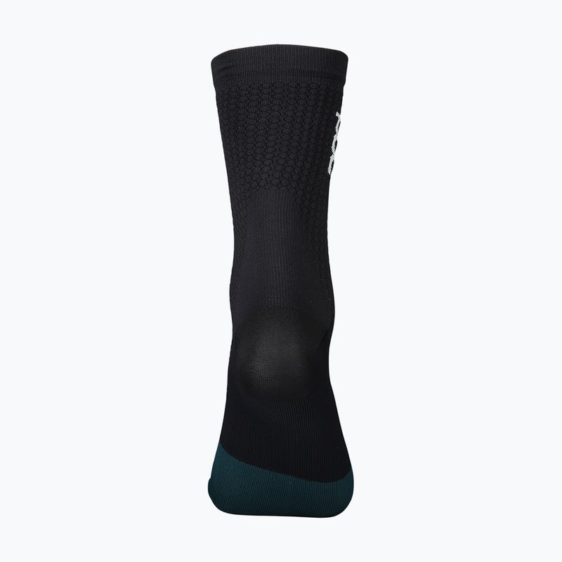 Cyklistické ponožky POC Flair Mid uranium black/dioptase blue 5