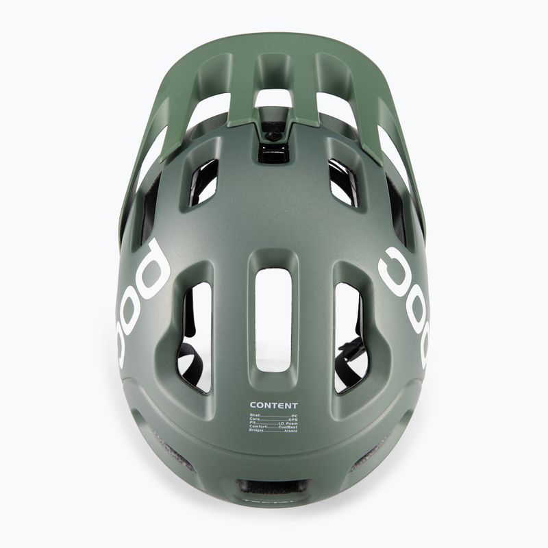 Cyklistická přilba POC Tectal epidote green metallic/matt 5