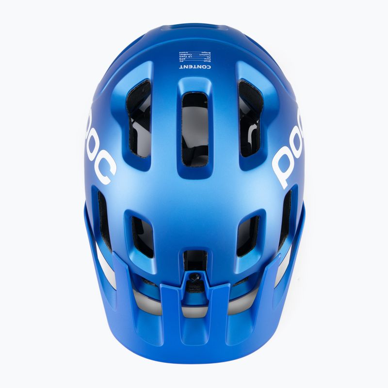 Cyklistická přilba POC Tectal opal blue metallic/matt 4