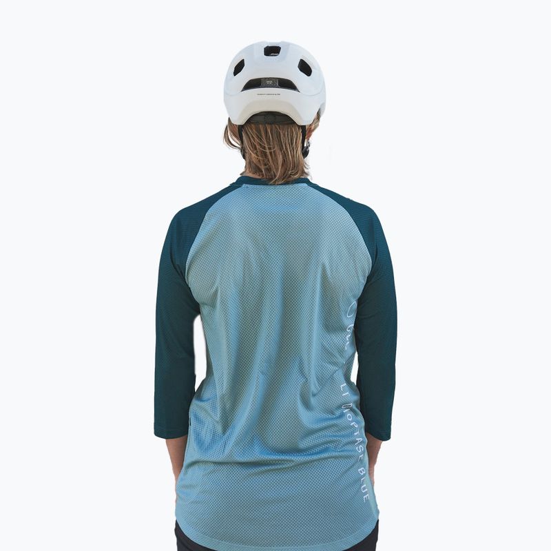 Dámský cyklistický dres POC MTB Pure 3/4 lt dioptase blue/dioptase blue 2