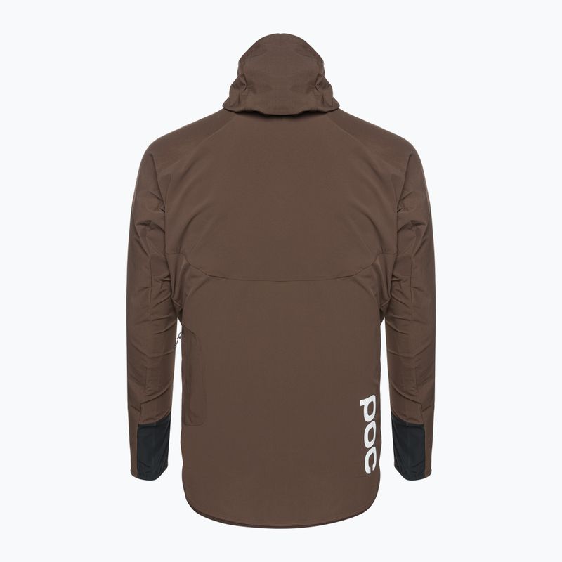 Cyklistická bunda POC Guardian Air axinite brown 2