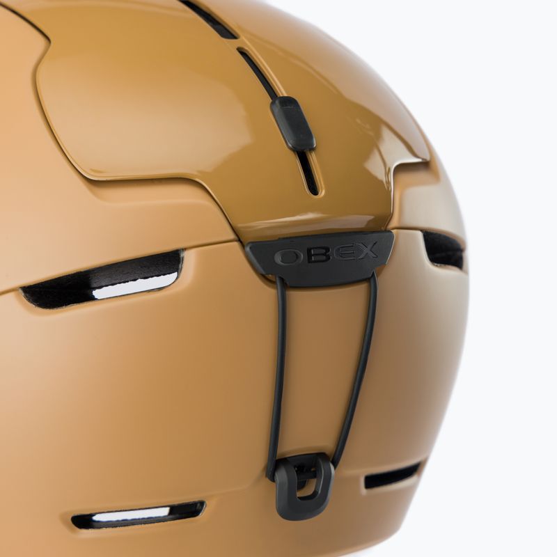 Lyžařská helma POC Obex MIPS aragonite brown matte 7