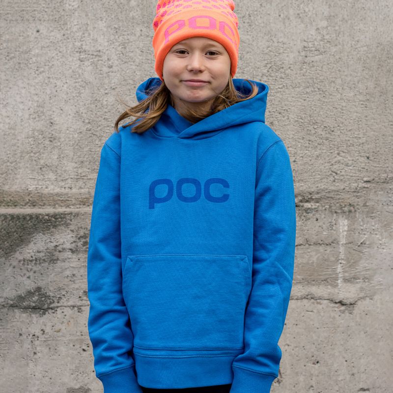 Dětská trekingová mikina POC 61609 Hood natrium blue 3