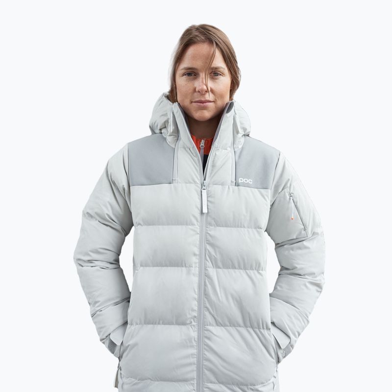 Dámská péřová bunda POC Loft Parka granite grey 4