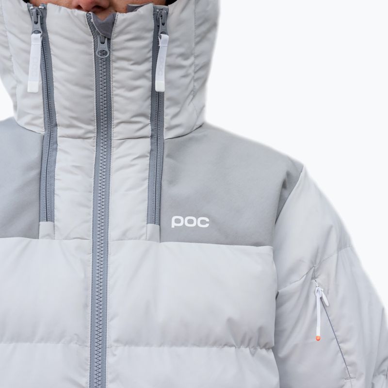 Dámská péřová bunda POC Loft Parka granite grey 7