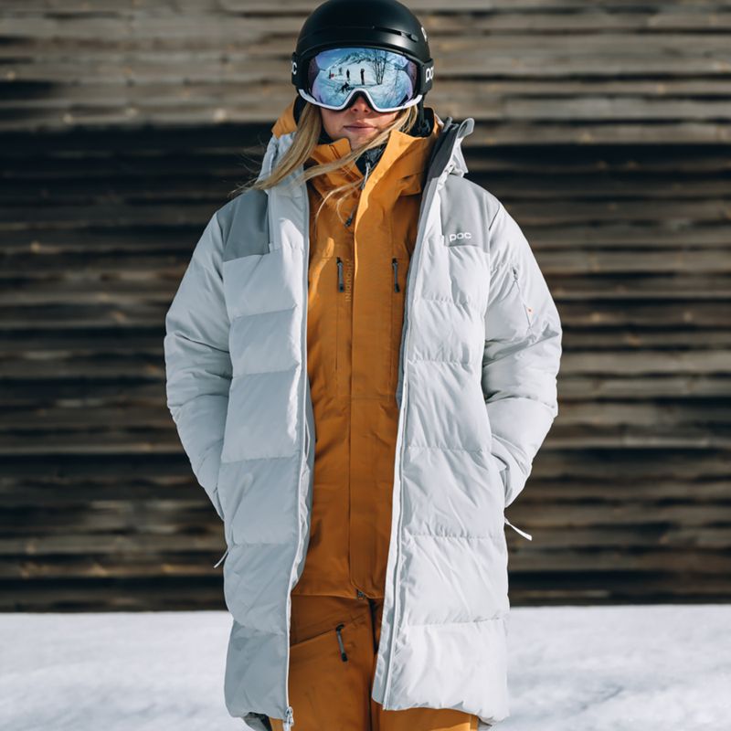 Dámská péřová bunda POC Loft Parka granite grey 13