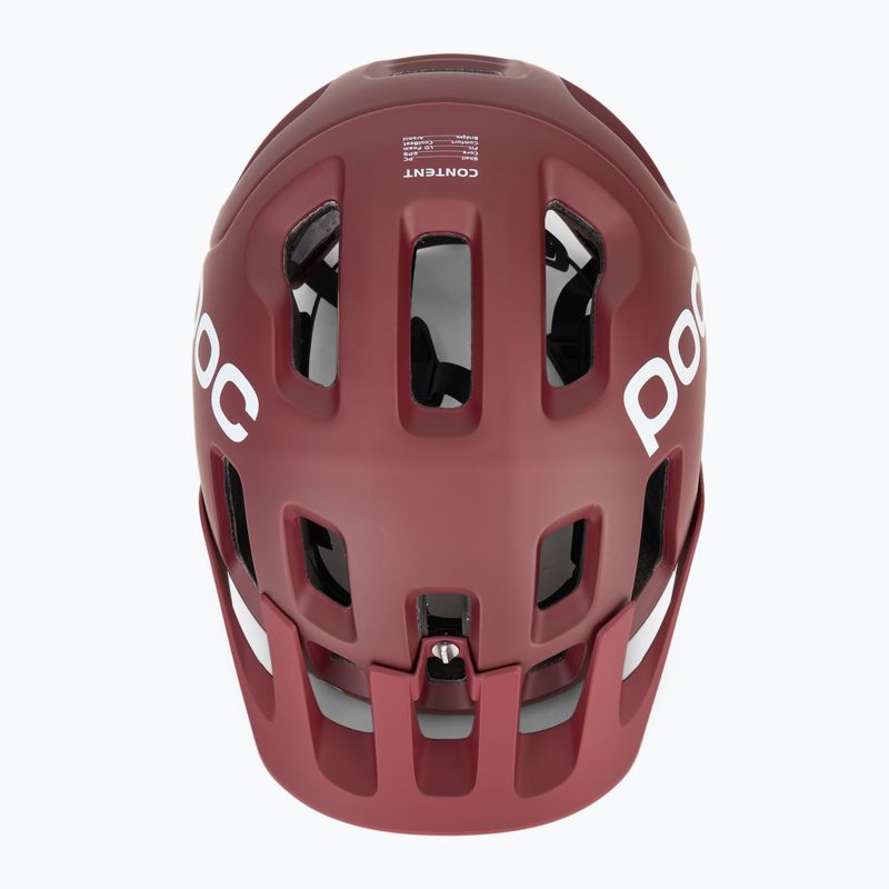 Cyklistická helma POC Tectal propylene red matte 6