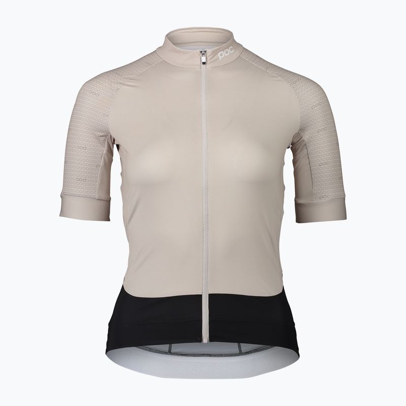 Dámský cyklistický dres POC Essential Road light sandstone beige