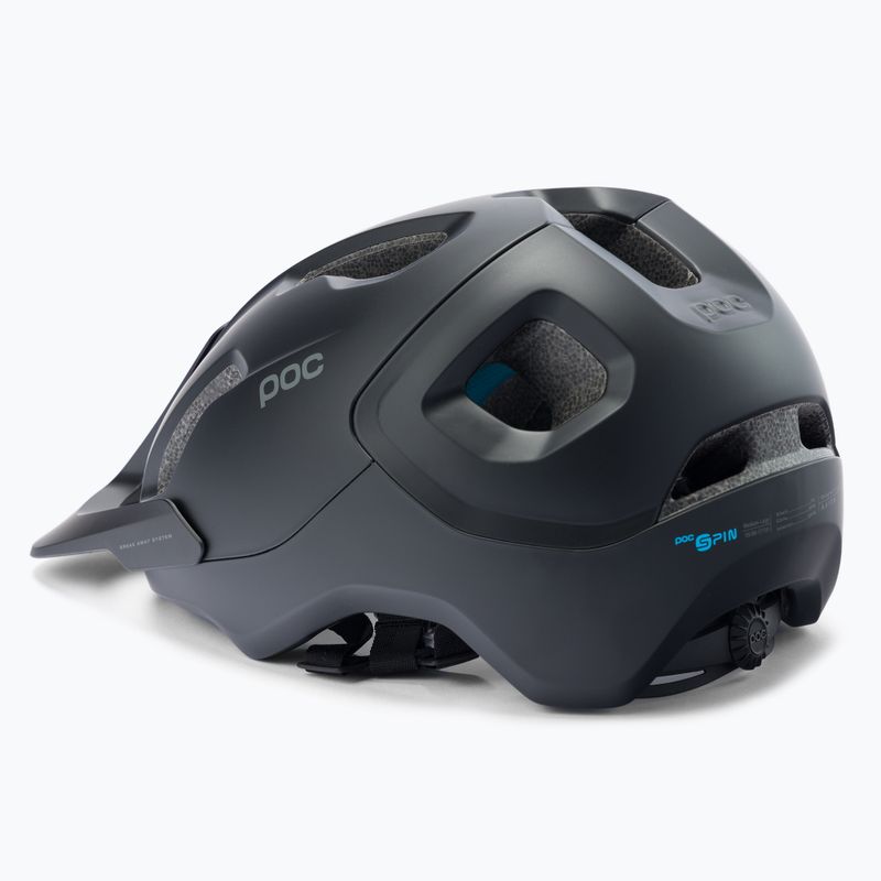 Cyklistická přilba POC Axion SPIN uranium black matt 4