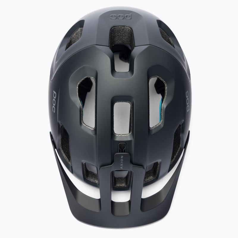 Cyklistická přilba POC Axion SPIN uranium black matt 6