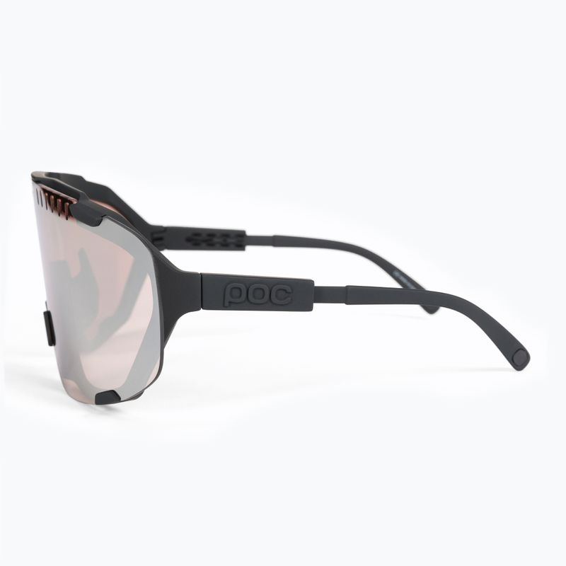 Brýle na kolo POC Devour uranium black/clarity trail silver 4