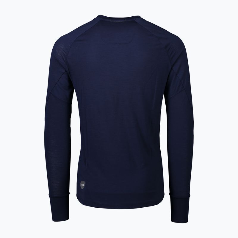 Trekingový dlouhý rukáv POC Light Merino turmaline navy 2
