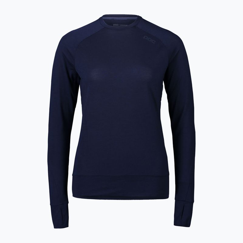 Dámské tričko Longsleeve POC Light Merino turmaline navy