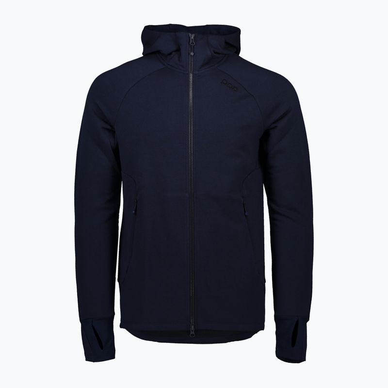Pánská trekingová mikina POC Merino Zip Hood turmaline navy
