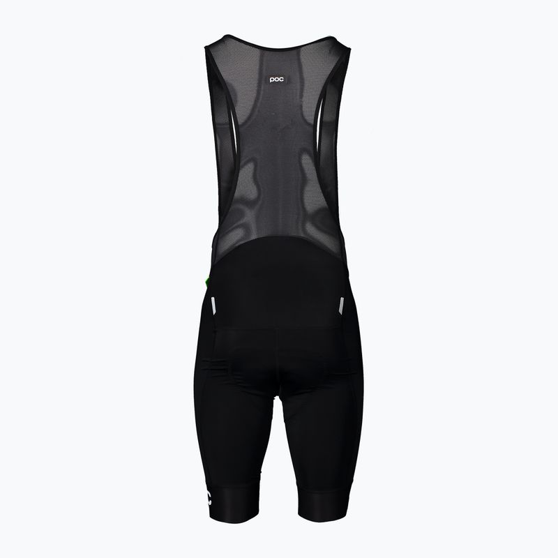 Pánské cyklistické šortky POC Thermal VPDs Bib Shorts uranium black 2