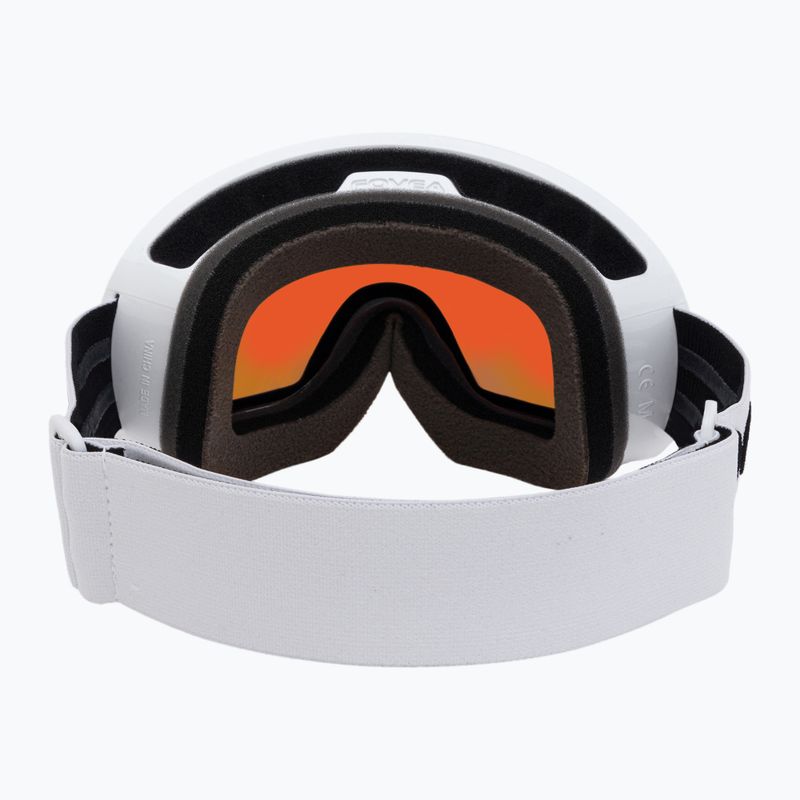 Lyžařské brýle POC Fovea Mid Clarity hydrogen white/spektris orange 3