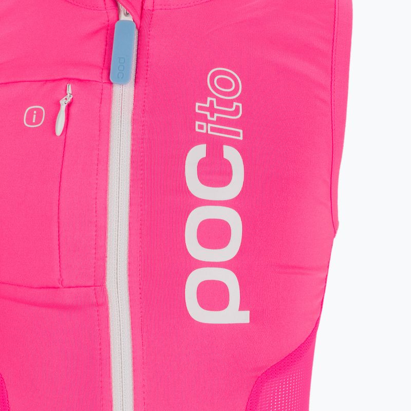 Dětská bezpečnostní vesta POC POCito VPD Air Vest fluorescent pink 3