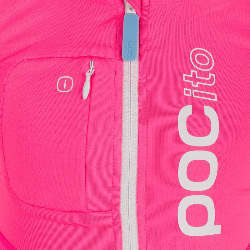 Dětská bezpečnostní vesta POC POCito VPD Air Vest fluorescent pink 4