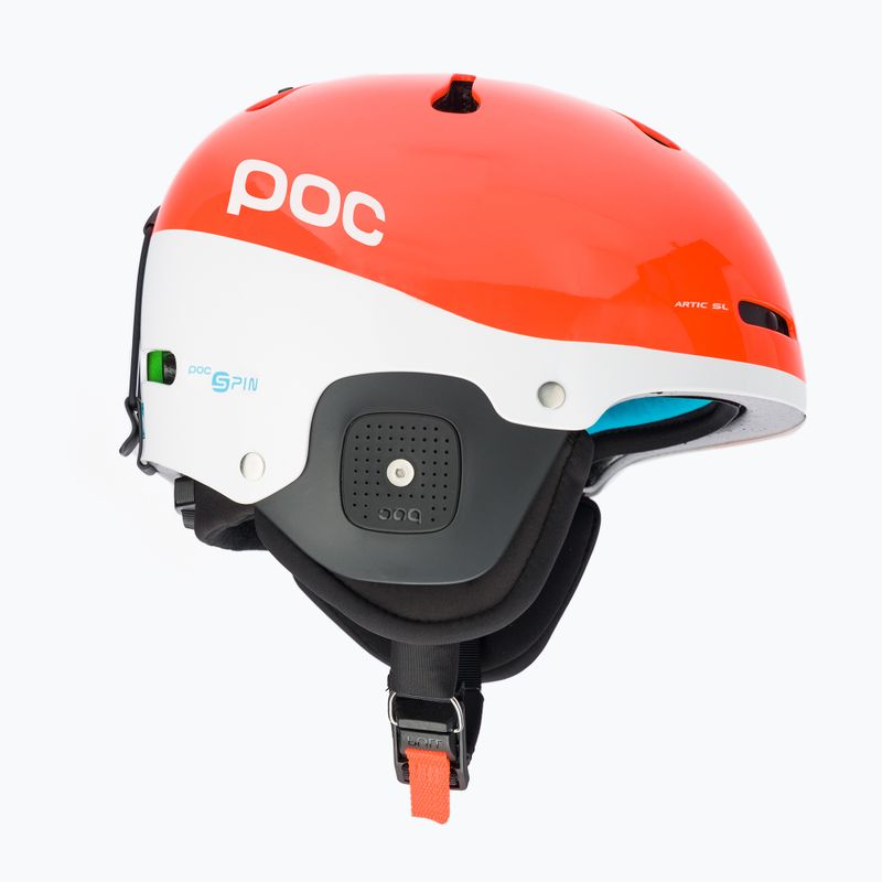 Lyžařská helma POC Artic SL 360 SPIN fluorescent orange 4