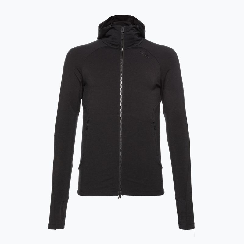 Pánská trekingová mikina POC Merino Zip Hood uranium black 2