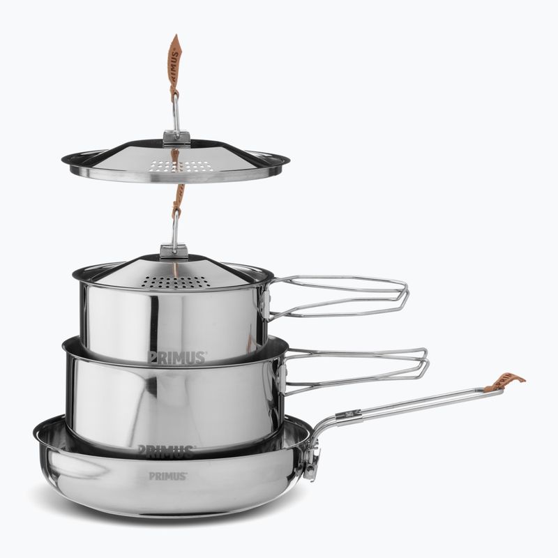 Sada hrnců Primus CampFire 1 l + 1,8 l + pánev