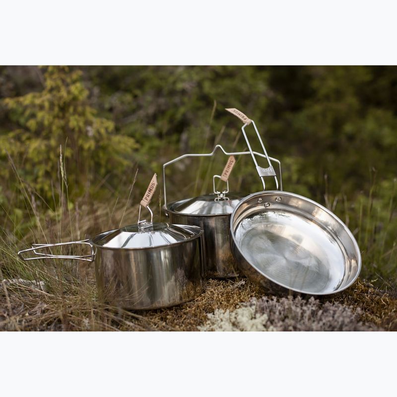 Sada hrnců Primus CampFire 1 l + 1,8 l + pánev 2