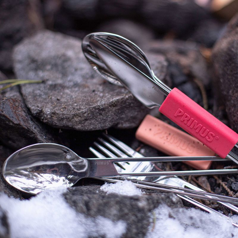 Turistický příbor Primus Leisure Cutlery pink 2