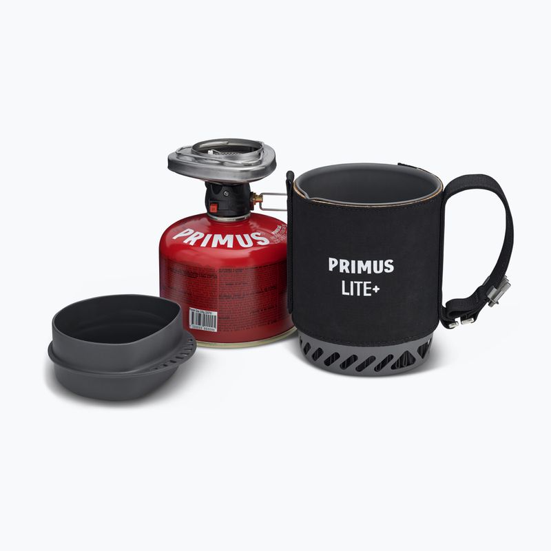 Turistický vařič Primus Lite Plus Stove System černý/červený P356030 2