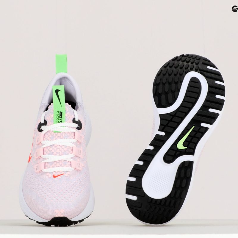 Dámské tréninkové boty Nike Escape Run Flyknit růžové DC4269-500 9