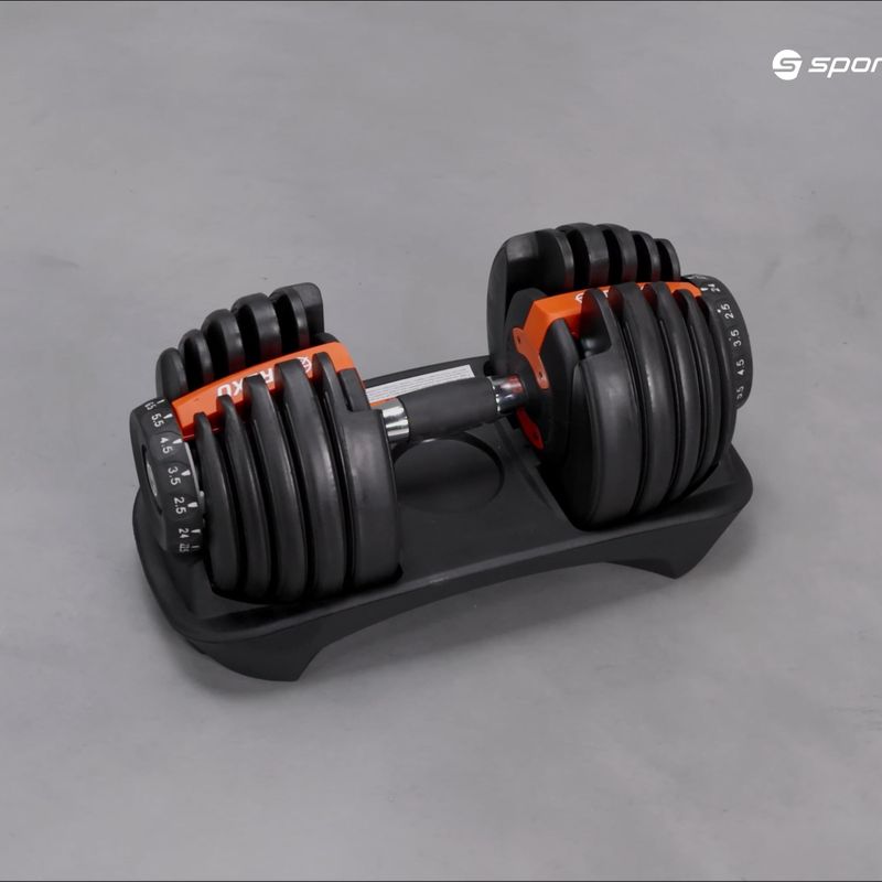 Nastavitelná činka XTREXO 24 kg černá ADT-24 20