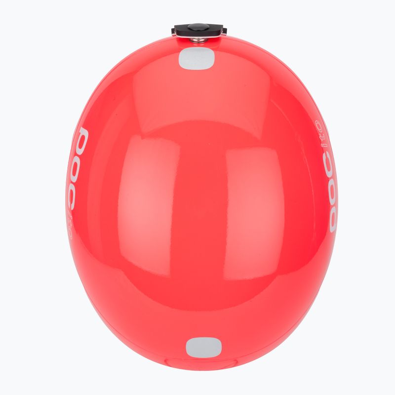 Dětská lyžařská helma POC POCito Skull fluorescent pink 6