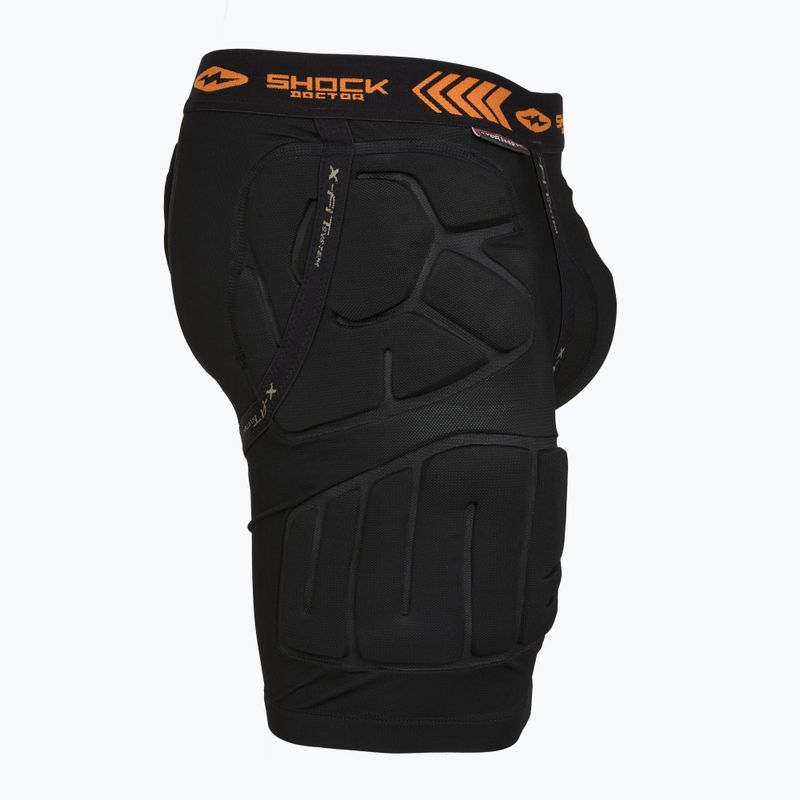 Šortky na bojové sporty Shock Doctor Ultra Pro Shockskin Relaxed Fit Impact s chráničem Carbon Flex 4