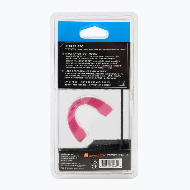 Chránič čelistí Shock Doctor Ultra 2 STC pink 2