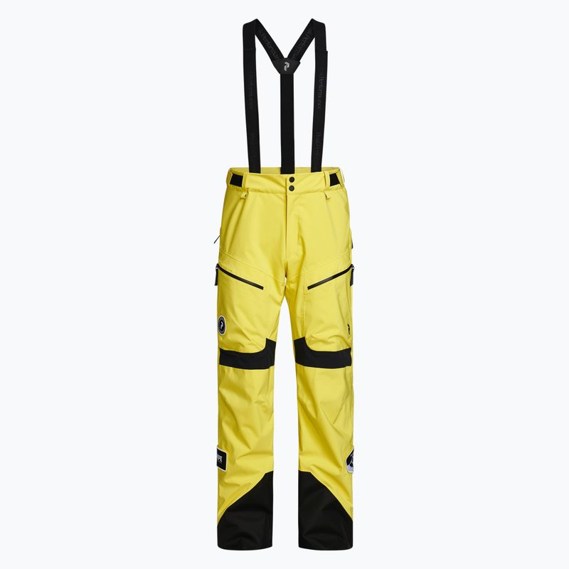 Pánské lyžařské kalhoty Peak Performance Vertixs 2L žluté G76651010